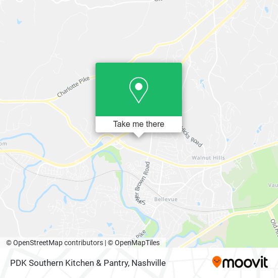 Mapa de PDK Southern Kitchen & Pantry