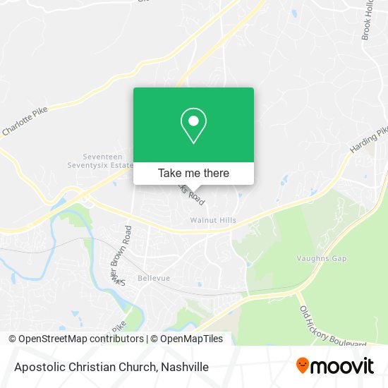 Apostolic Christian Church map