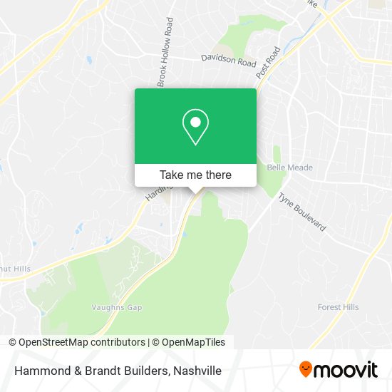 Hammond & Brandt Builders map