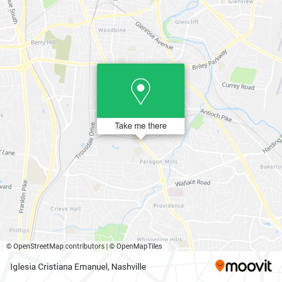 Mapa de Iglesia Cristiana Emanuel