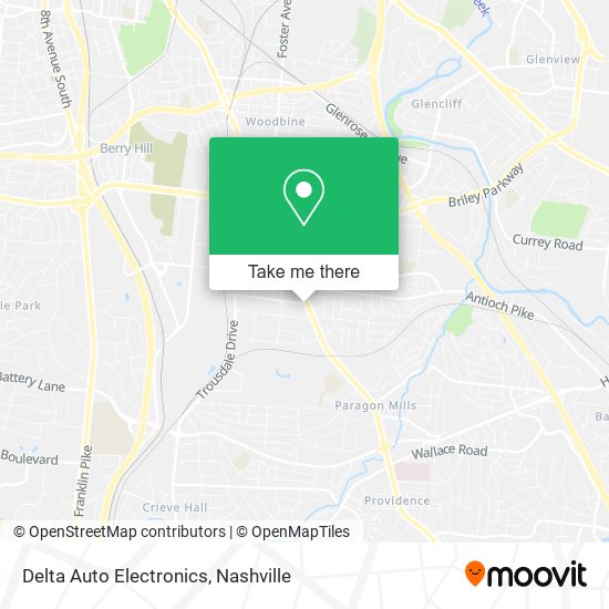 Mapa de Delta Auto Electronics