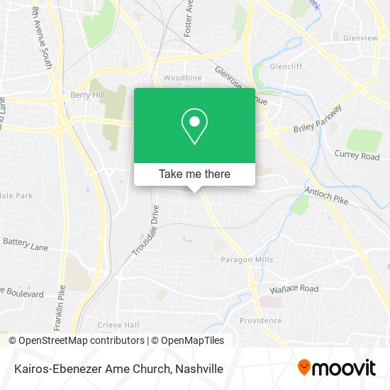 Kairos-Ebenezer Ame Church map