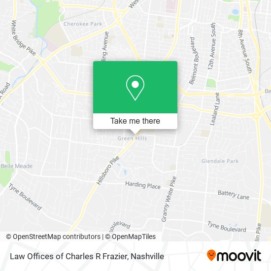 Mapa de Law Offices of Charles R Frazier