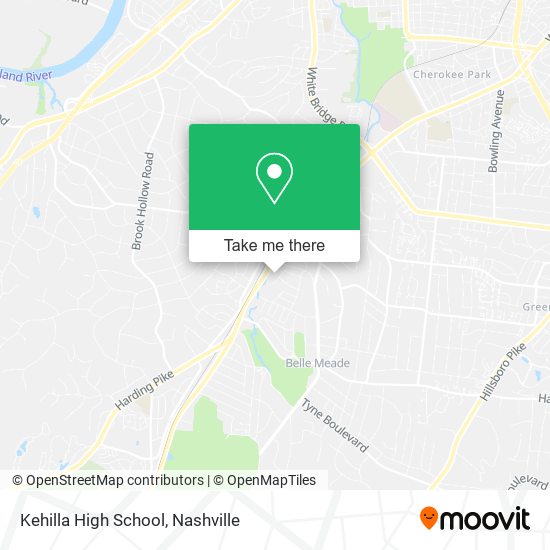 Kehilla High School map
