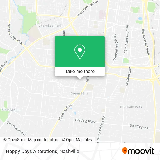 Happy Days Alterations map
