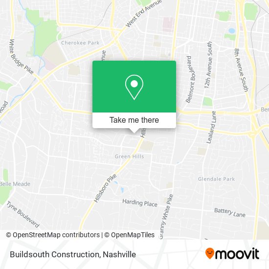 Buildsouth Construction map