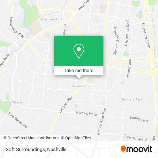 Soft Surroundings map