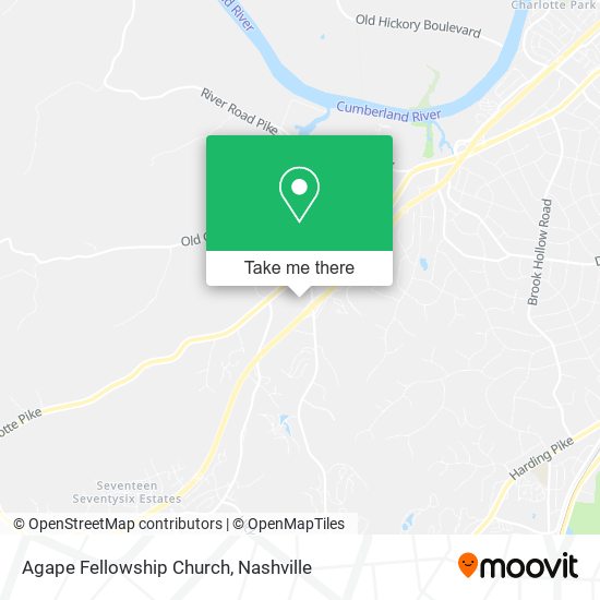 Agape Fellowship Church map