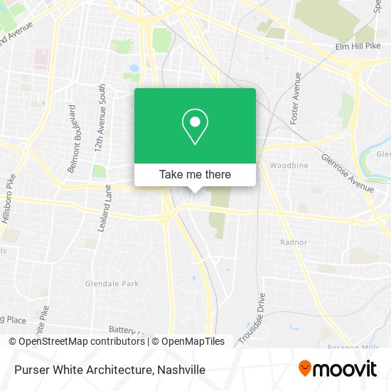 Purser White Architecture map