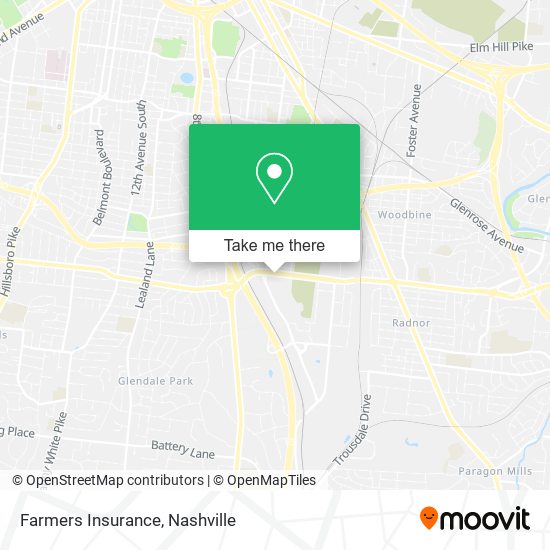 Farmers Insurance map