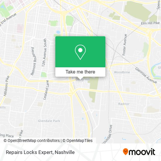 Repairs Locks Expert map