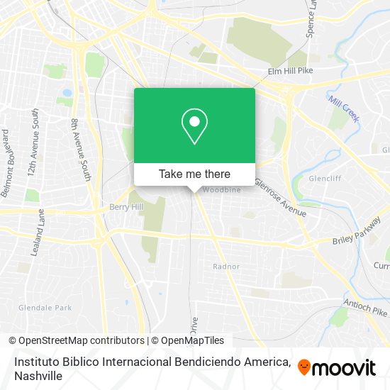 Instituto Biblico Internacional Bendiciendo America map