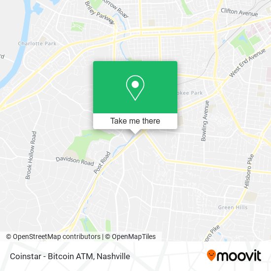 Coinstar - Bitcoin ATM map