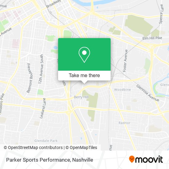 Mapa de Parker Sports Performance