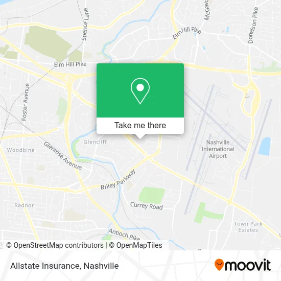 Allstate Insurance map