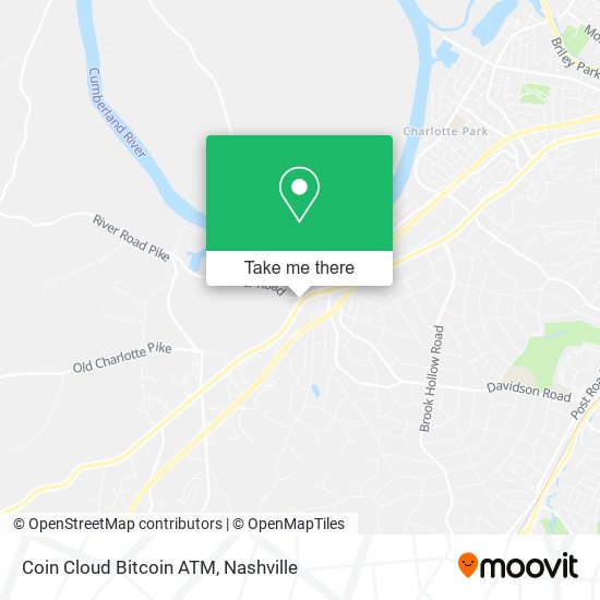 Mapa de Coin Cloud Bitcoin ATM