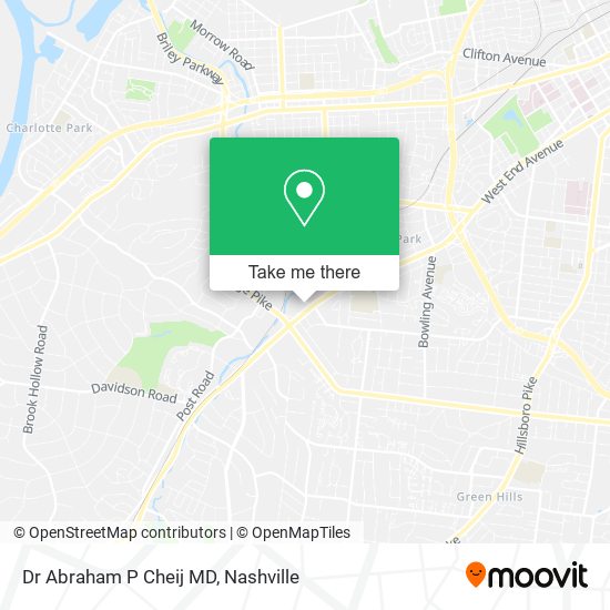 Dr Abraham P Cheij MD map