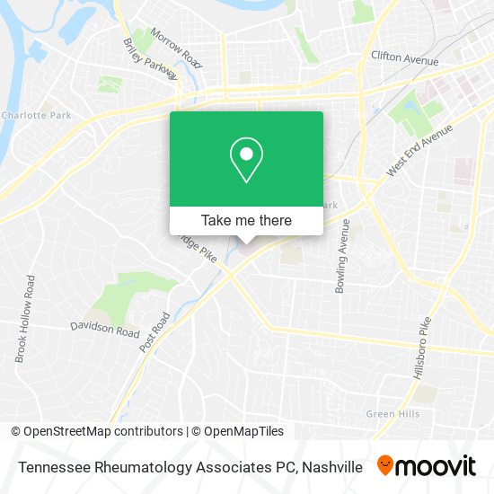 Tennessee Rheumatology Associates PC map