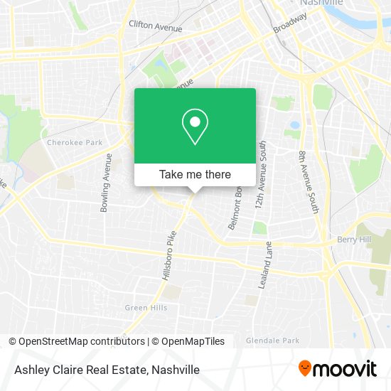 Ashley Claire Real Estate map