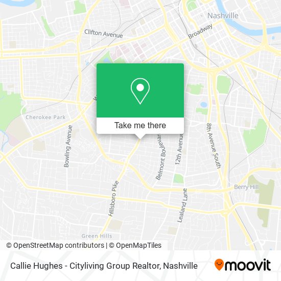 Callie Hughes - Cityliving Group Realtor map