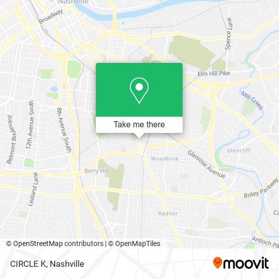 Mapa de CIRCLE K