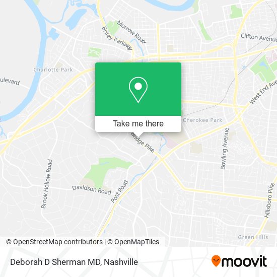 Deborah D Sherman MD map