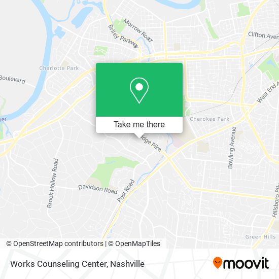 Works Counseling Center map