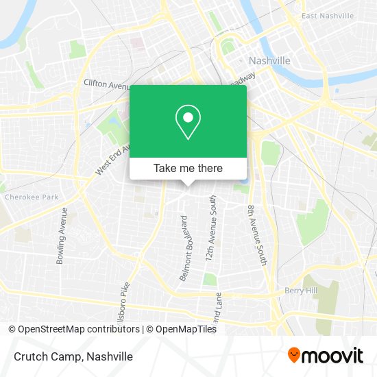 Mapa de Crutch Camp