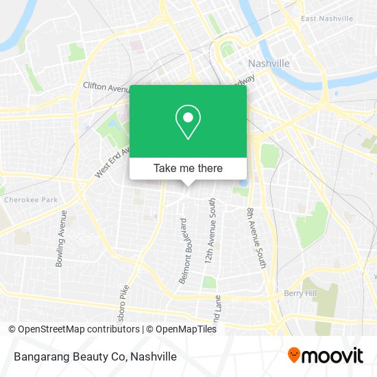 Mapa de Bangarang Beauty Co