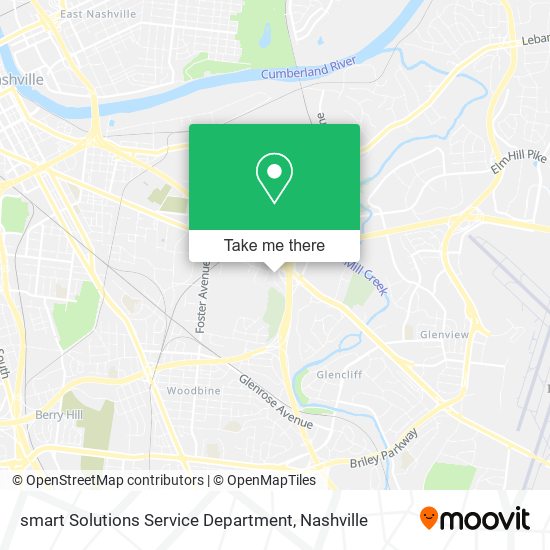 Mapa de smart Solutions Service Department