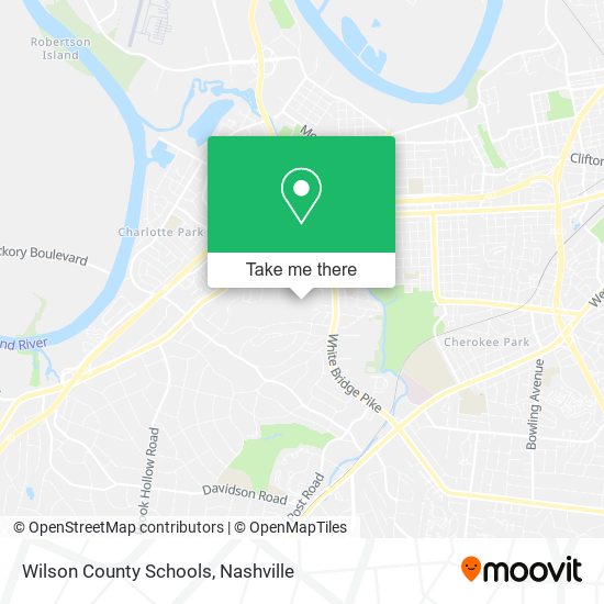 Mapa de Wilson County Schools