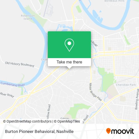 Burton Pioneer Behavioral map