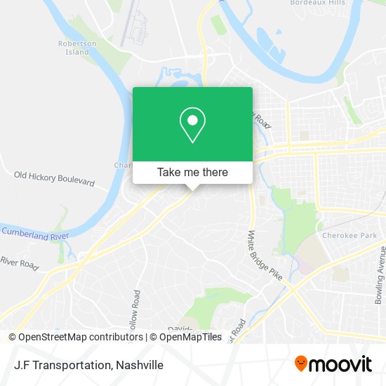 Mapa de J.F Transportation