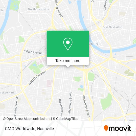 Mapa de CMG Worldwide
