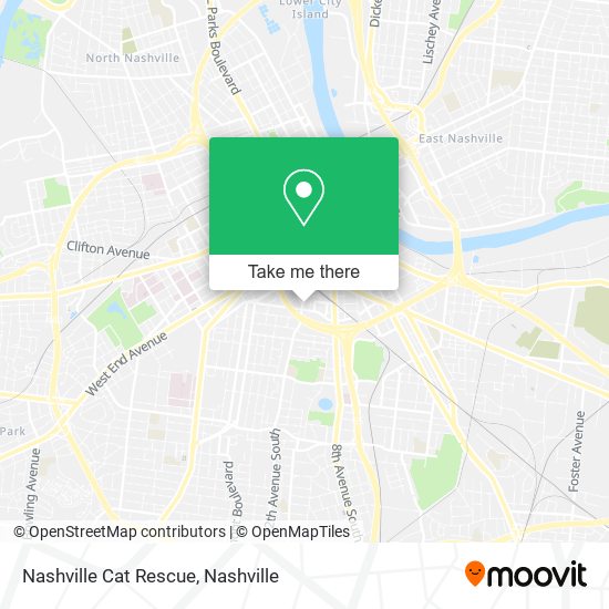 Nashville Cat Rescue map