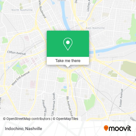 Mapa de Indochino