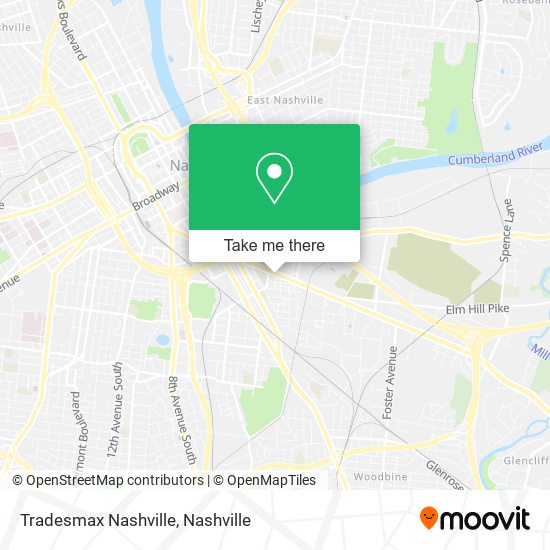 Tradesmax Nashville map