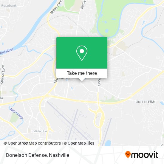 Mapa de Donelson Defense