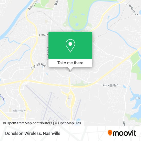 Donelson Wireless map