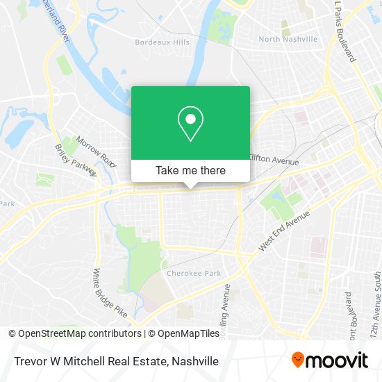 Mapa de Trevor W Mitchell Real Estate