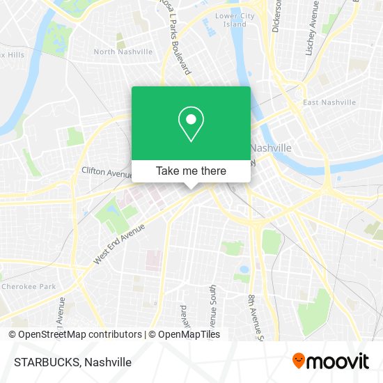 Mapa de STARBUCKS