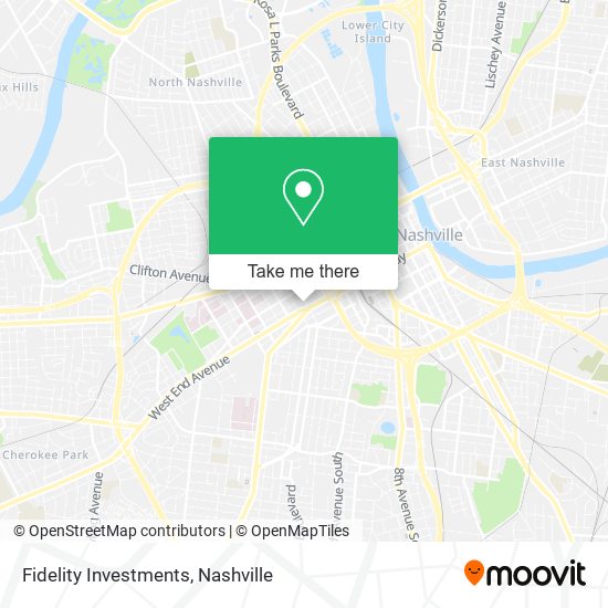 Fidelity Investments map