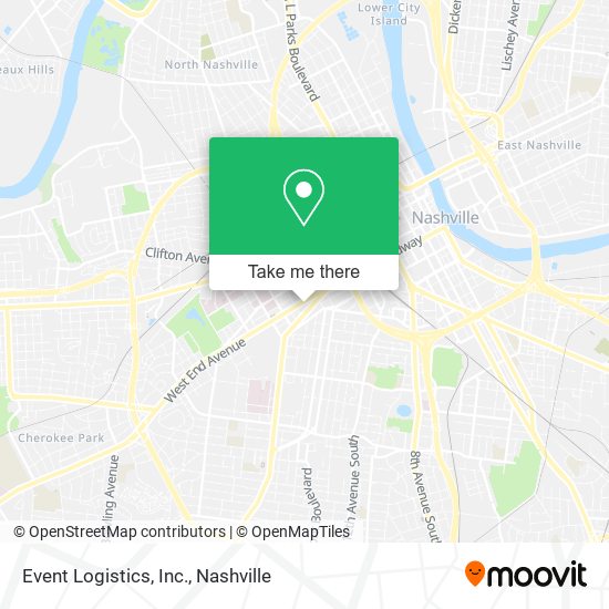 Mapa de Event Logistics, Inc.