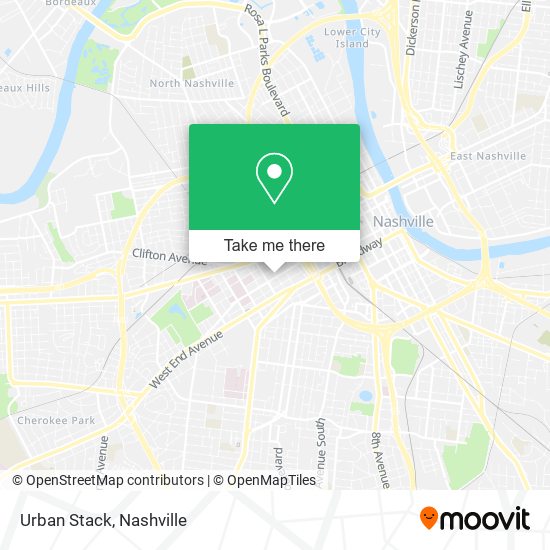 Mapa de Urban Stack