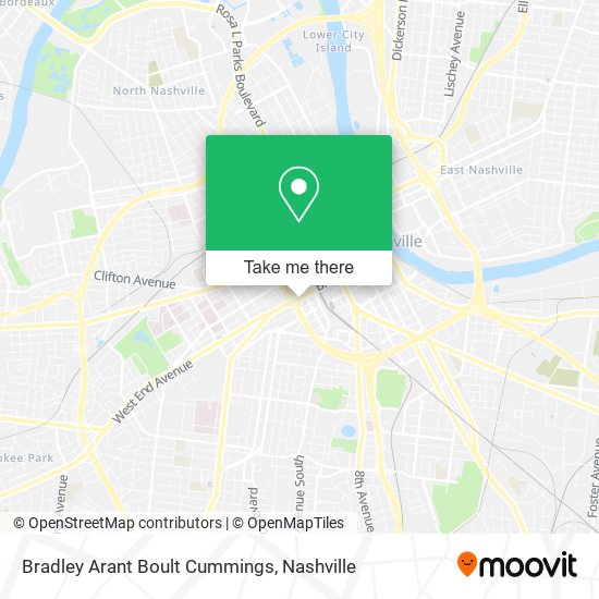 Mapa de Bradley Arant Boult Cummings