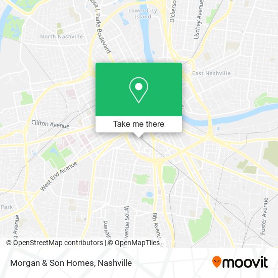 Morgan & Son Homes map