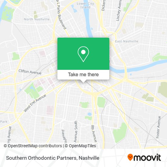 Southern Orthodontic Partners map