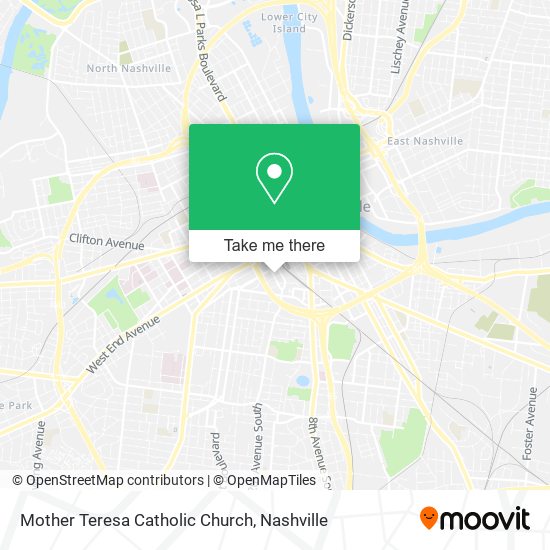 Mapa de Mother Teresa Catholic Church