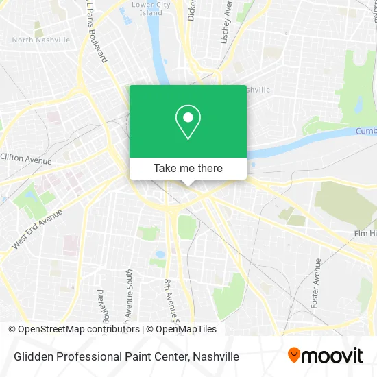 Glidden Professional Paint Center map