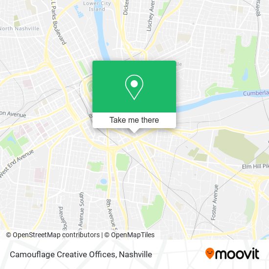 Camouflage Creative Offices map